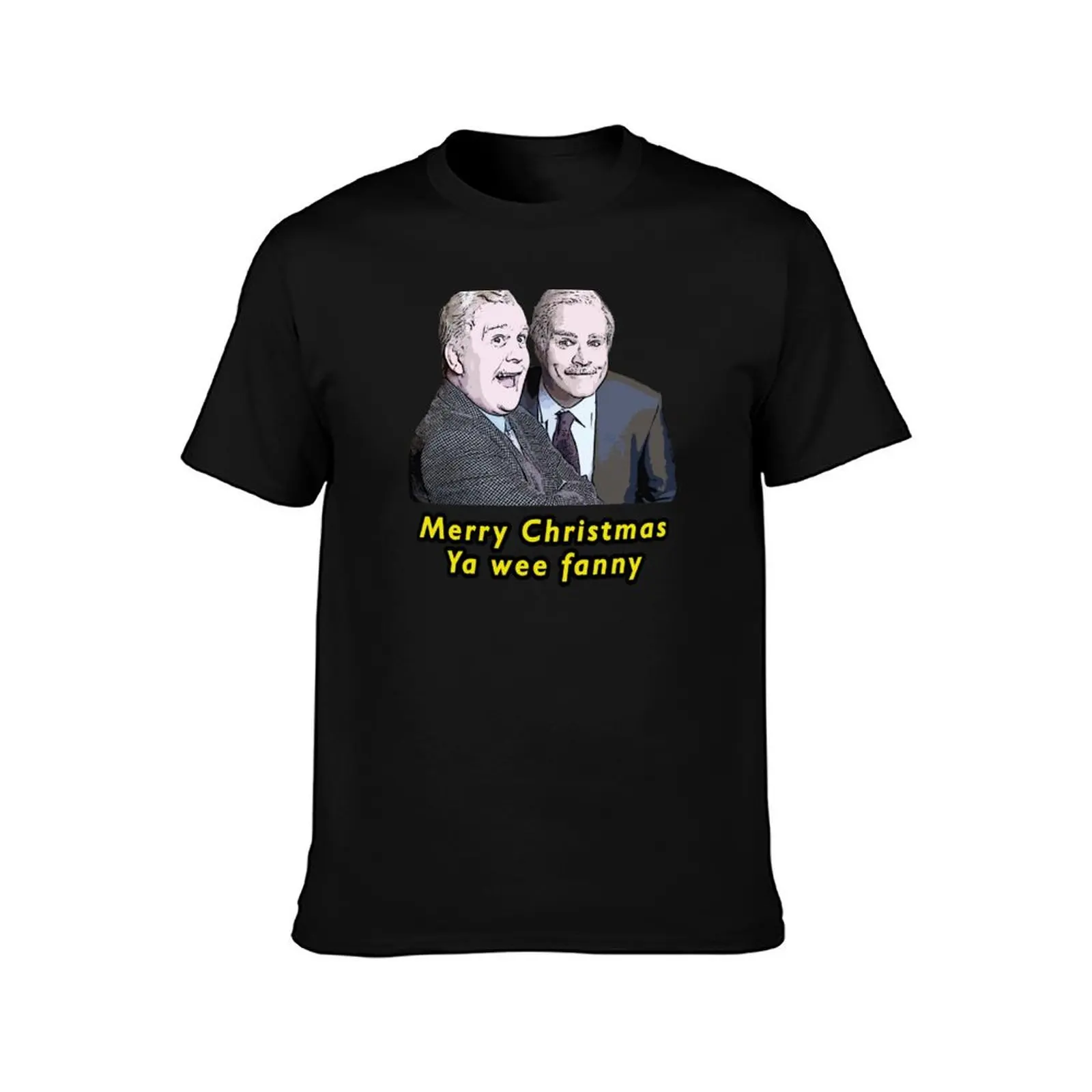 Still Game Inspired Jack and Victor Merry Christmas Ya Wee Fanny Funny Design | Christmas jumper | Card | T Shirt T-Shirt