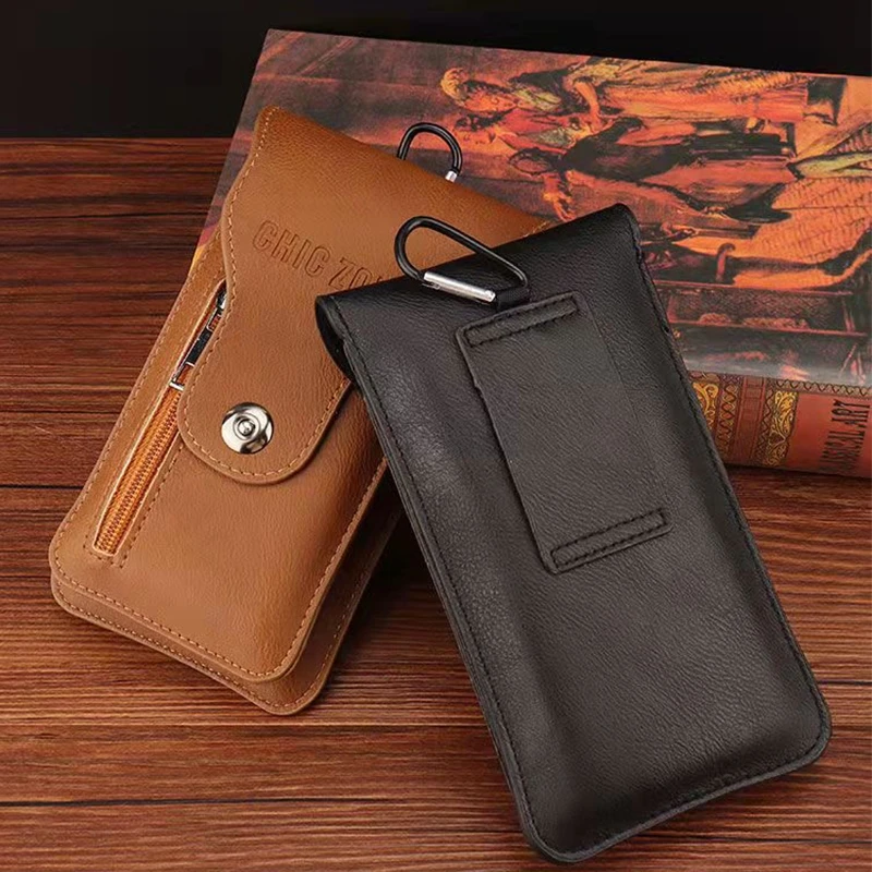 

Leather Cover Phone Case For OPPO Find X9 X8 X7 Ultra Card Slot Waist Bag Pocket Phone Pouch Find X9 Pro X8s Plus X7 X6 X5 X8Pro