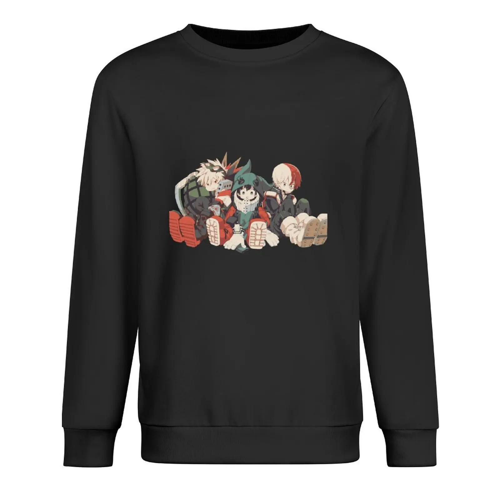 

Boku no Hero - Deku, Bakugo and Todoroki Pullover tracksuit men korean style clothes japanese style men wear sweatshirts for men