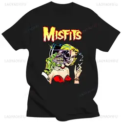 New Fashion Mens Clothing Cap Hat Misfits Die My Darling Punk Rock Band Danzig Samhain T-Shirt M To 4Xl Hombre Women Clothes