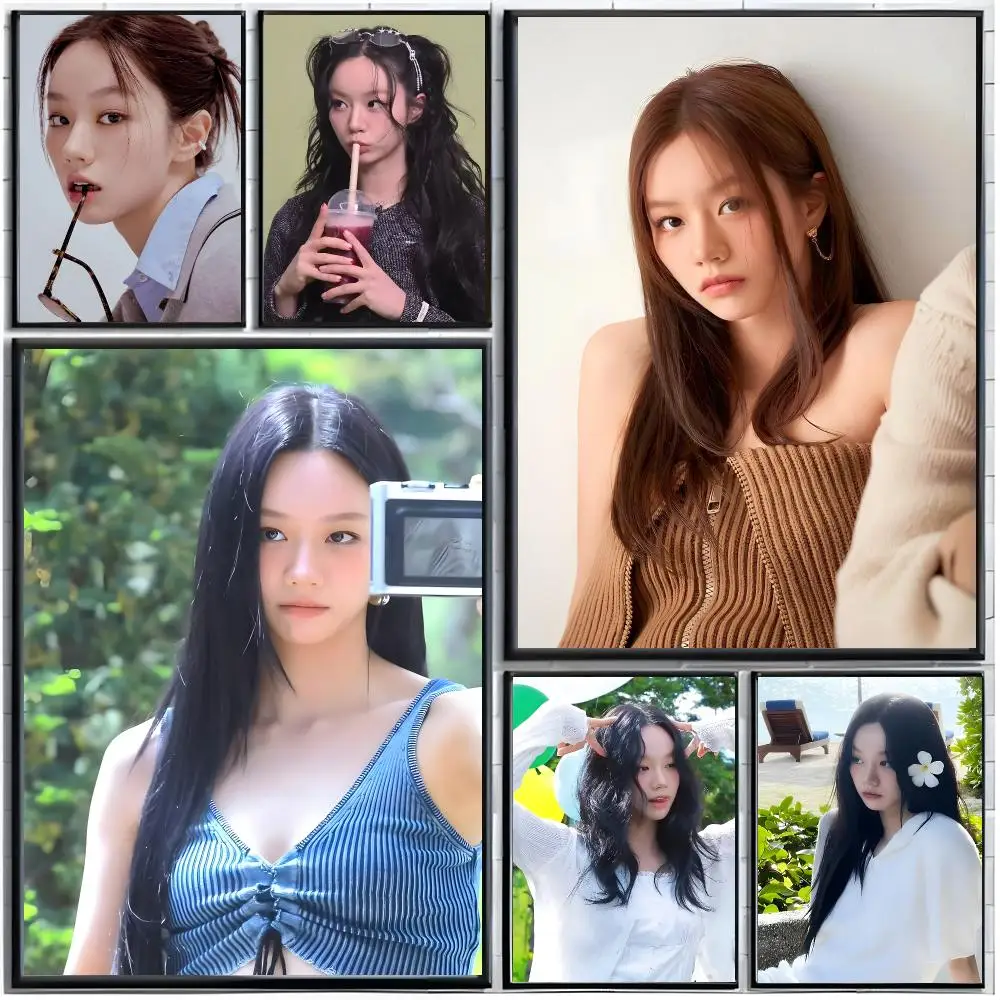 Actress Performer Lee Hye-ri Poster Modern Wall Art Home Decor Living Room Decorative Print Unframed
