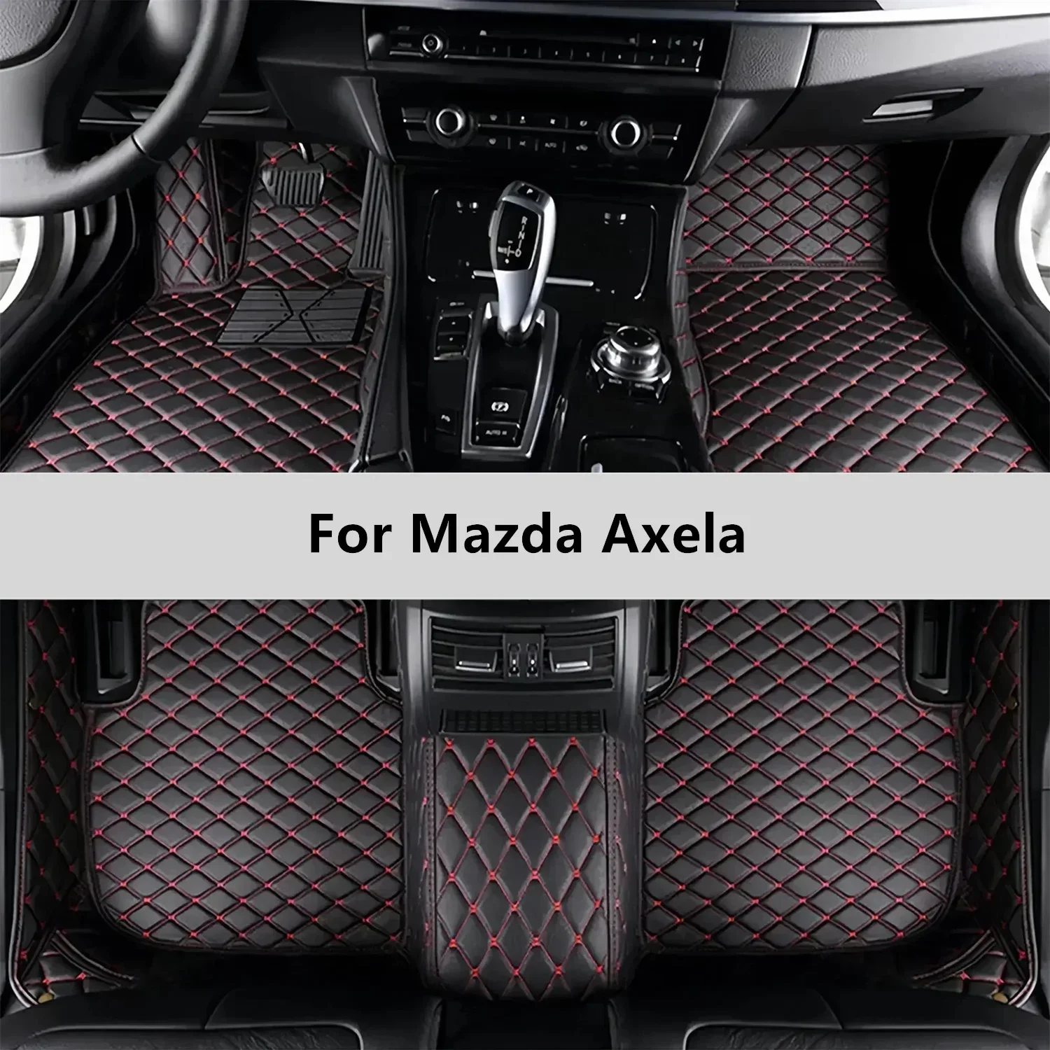 Custom Car Floor Mats For Mazda Axela 2013 2014 2015 2016 2017 2018 2019 Floor Mat Car Mat Accessories Interior