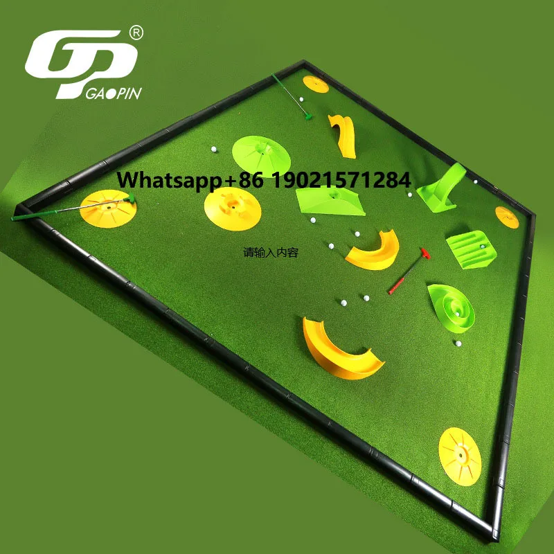 

Children's Golf Set Factory Stock Mini Golf Practice Equipment for Kids' Putting Game