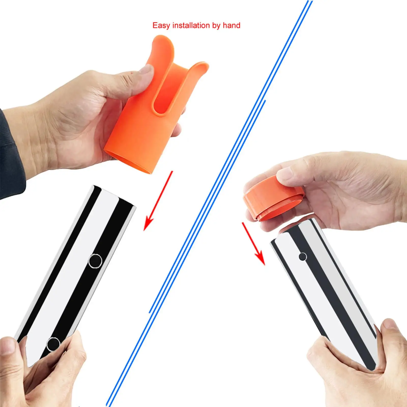 Plastic Fishing Rod Rack Insert Protective Caps Rest Kit Tube Replacement for Marine Boat Holder