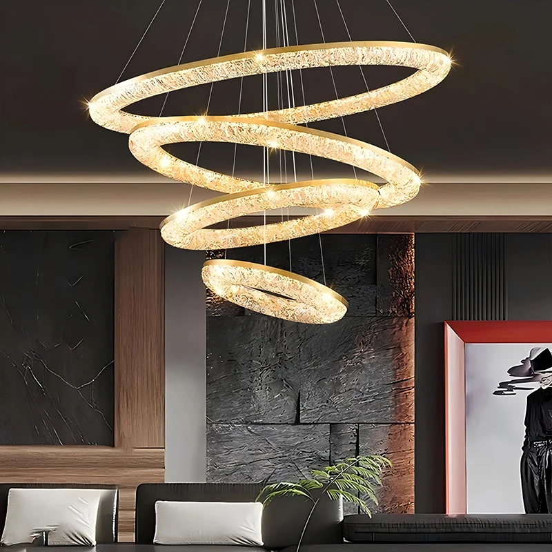 

Nordic home decoration, stair chandelier, living room and dining room Pendant lights, ceiling light, indoor lighting