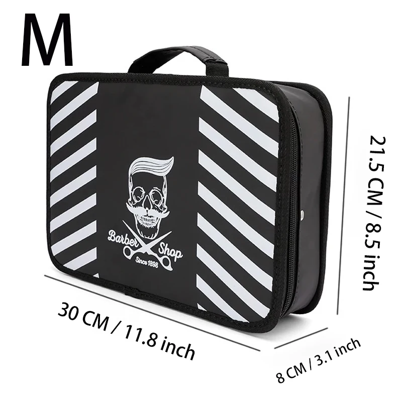Barber Tools Storage Bag, PU Leather Organizer