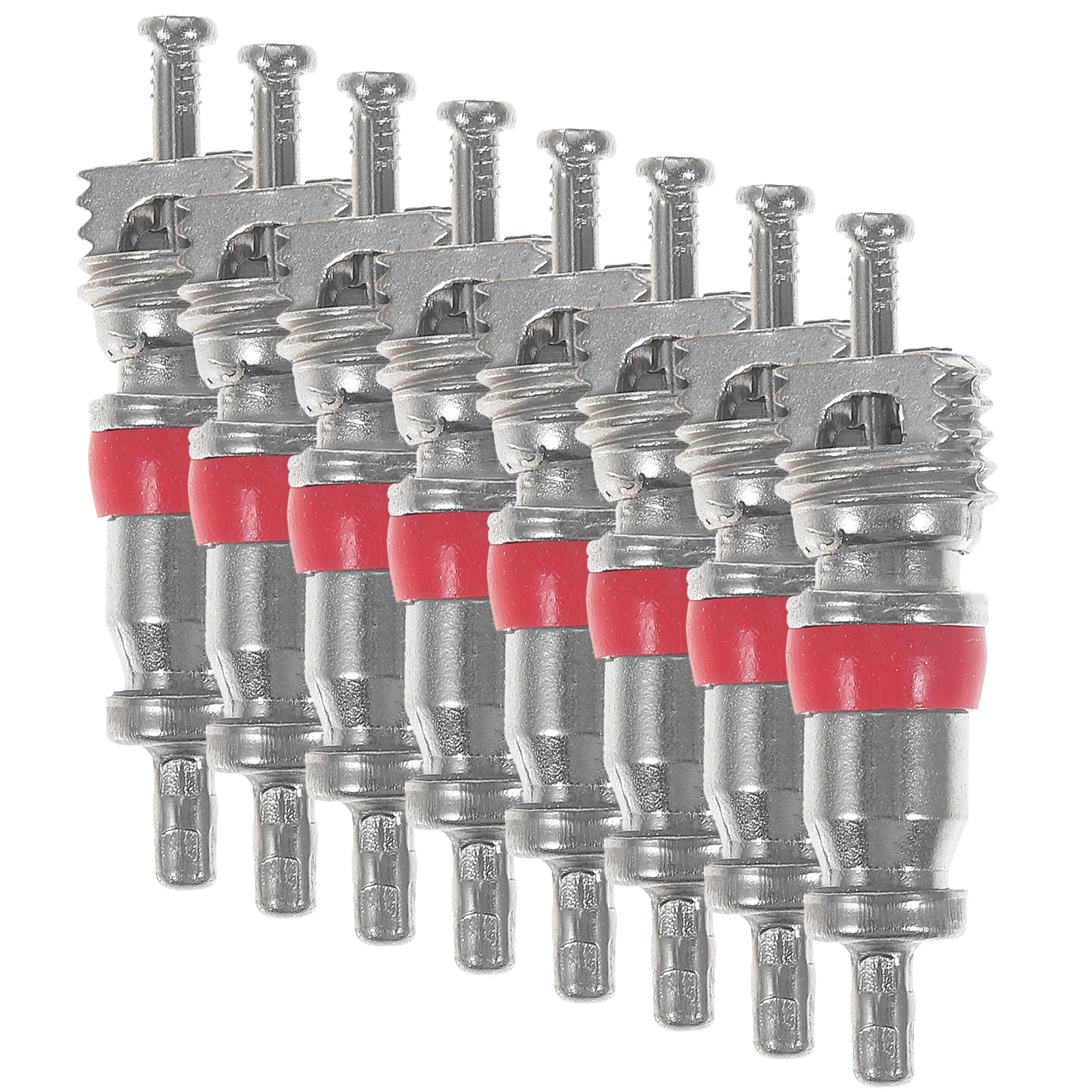 

20pcs Tire Stem Core Replacement Heavy Duty Nickel-Plated Brass For Car Truck Motorcycle Atv Bicycle 300 Psi -65°F To 250°F