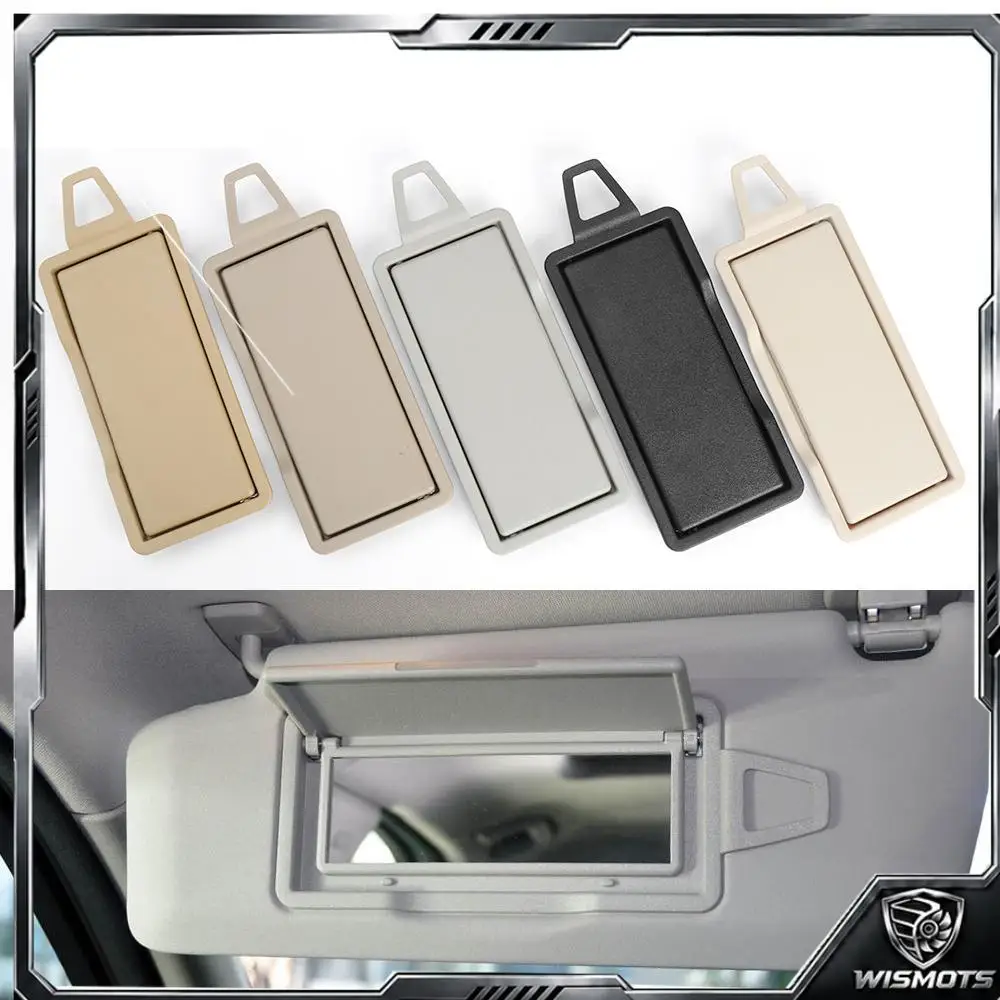 For Mercedes Benz W204 Car Interior Sun Shade Visor Makeup Cosmetic Mirror Cover For C GLK Class X204 2048104510 2048104610