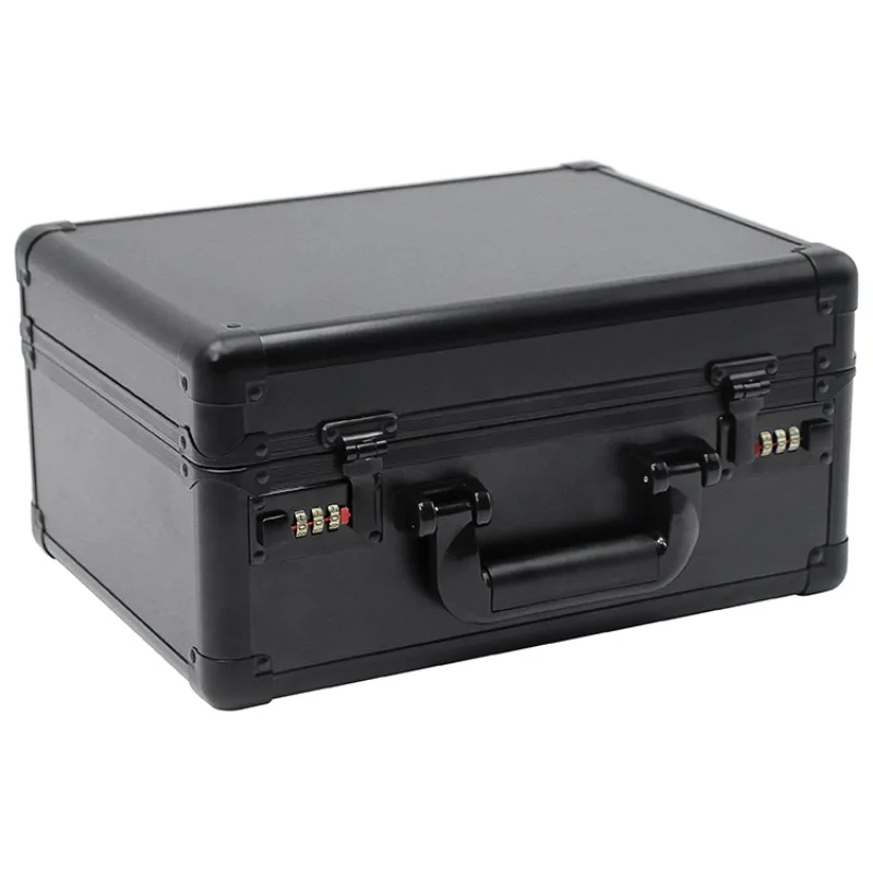 

Best quality metal suitcase Silver aluminum protective case with custom foam inside