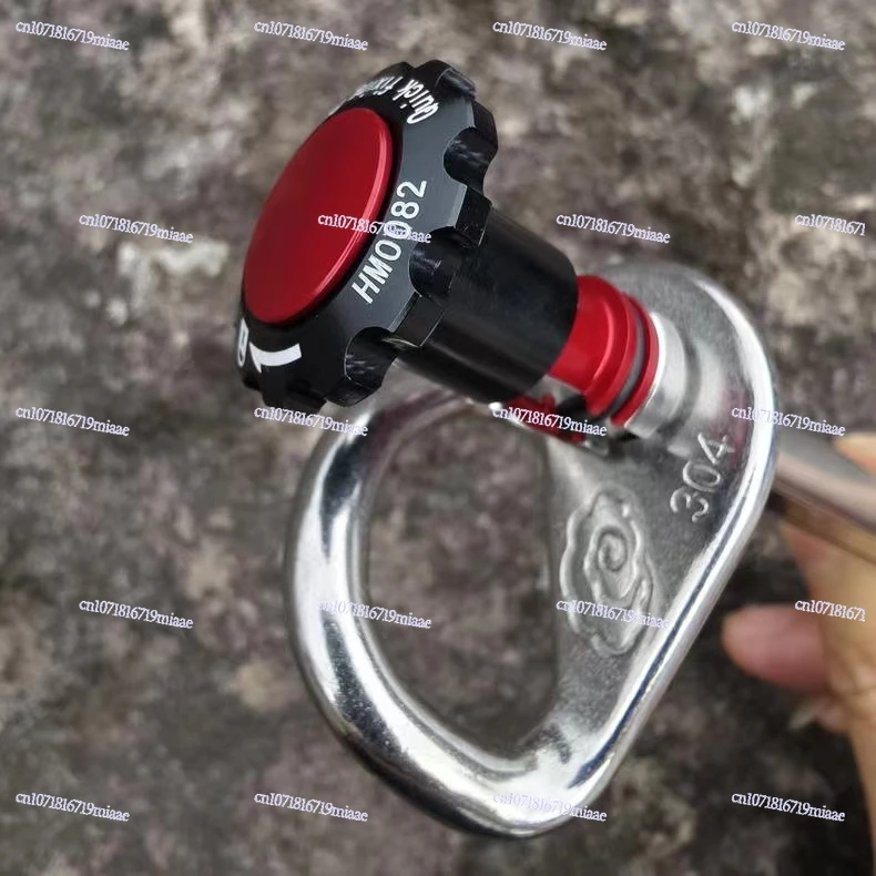 Removable Anchor Point Aerial Work Rock Nails with Reuse Expansion Screws for Rock Climbing Rescue Air Conditioner Installation
