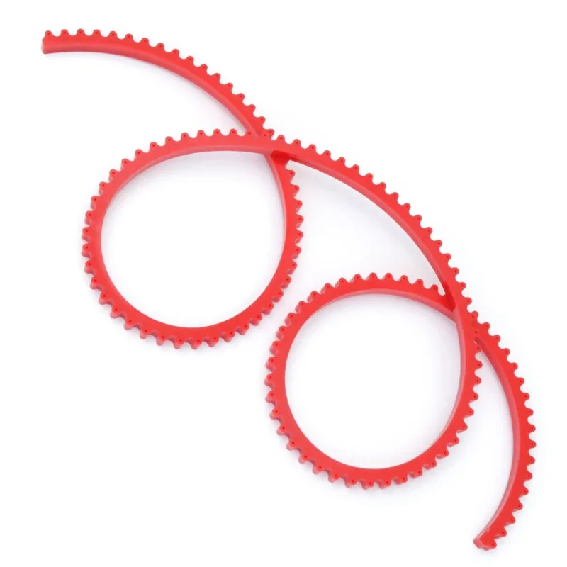 ALLSOME Woodworking Special Shaped Strip Universal Profiling Strip Flexible Curve Template Guide for Wood Board Cutting Fixed