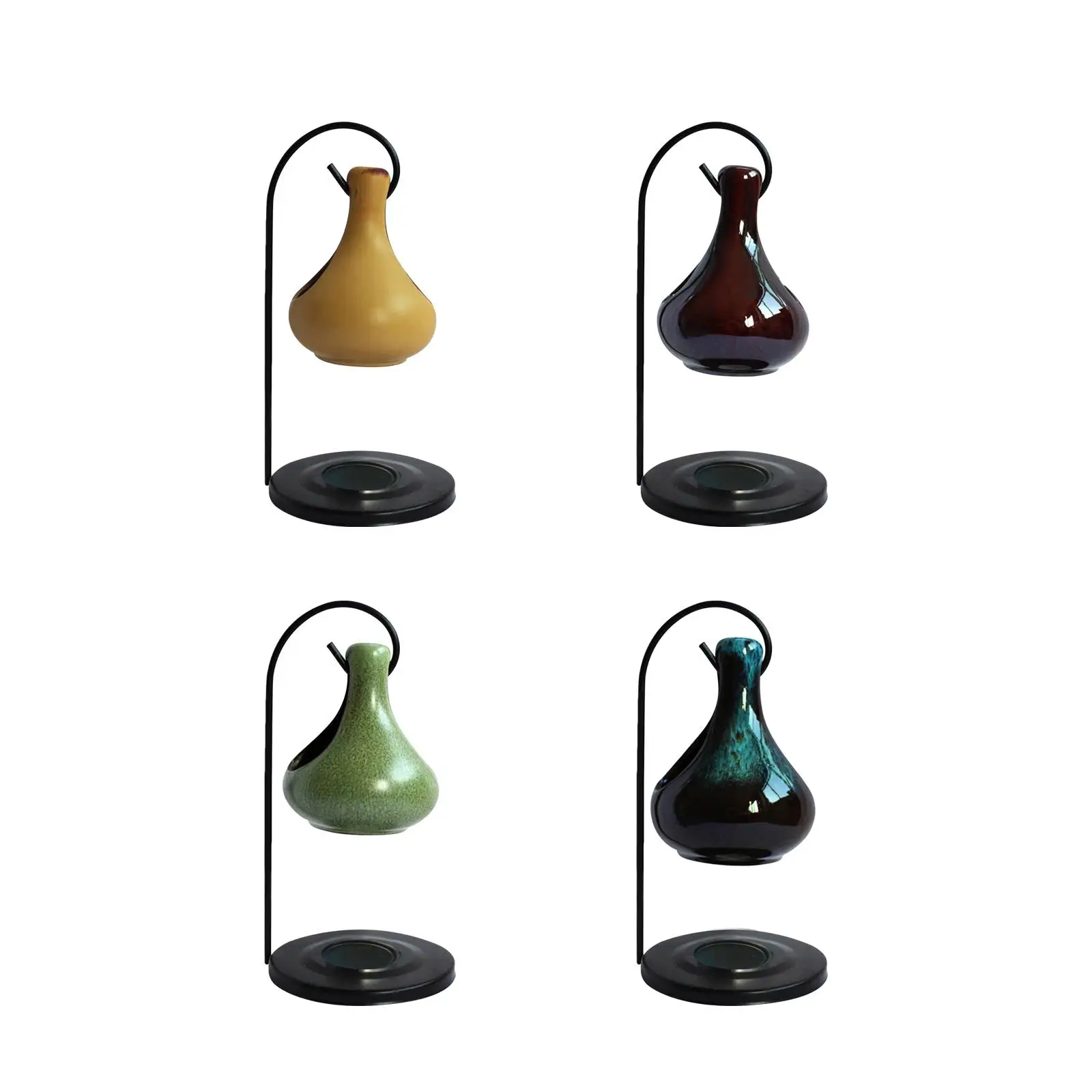 Essential Oil Burner Candle Stand Furnace Wax Melt Warmer Ceramic Tealight Candle Holder for Home Meditation Christmas Bedroom Essential Oil Burner Candle Stand Furnace Wax Melt Warmer Ceramic Tealight Candle Holder for Home Meditation Christmas Bedroom