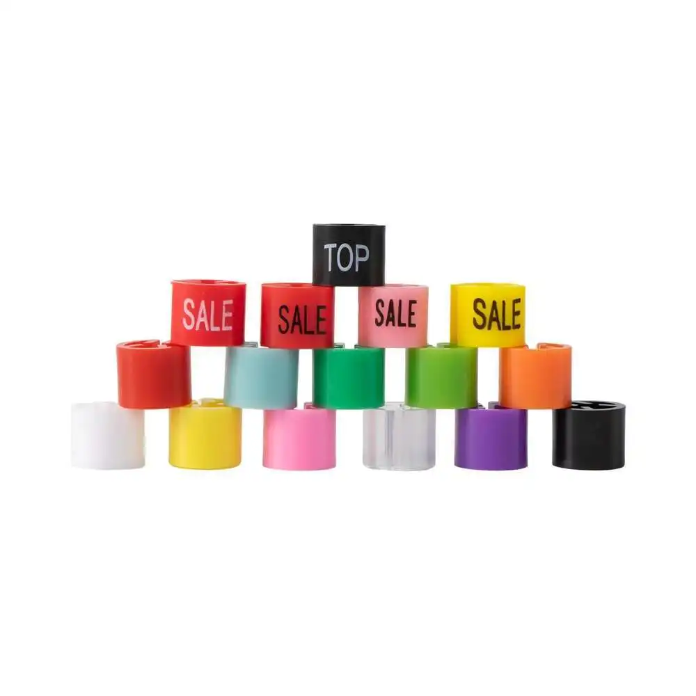 Xs-6xl 300pcs Colored Coat Hanger Sizer Tag Plastic Garment All Size Marker Tags For Diy Cloth Shop Jewelry Making Accessories