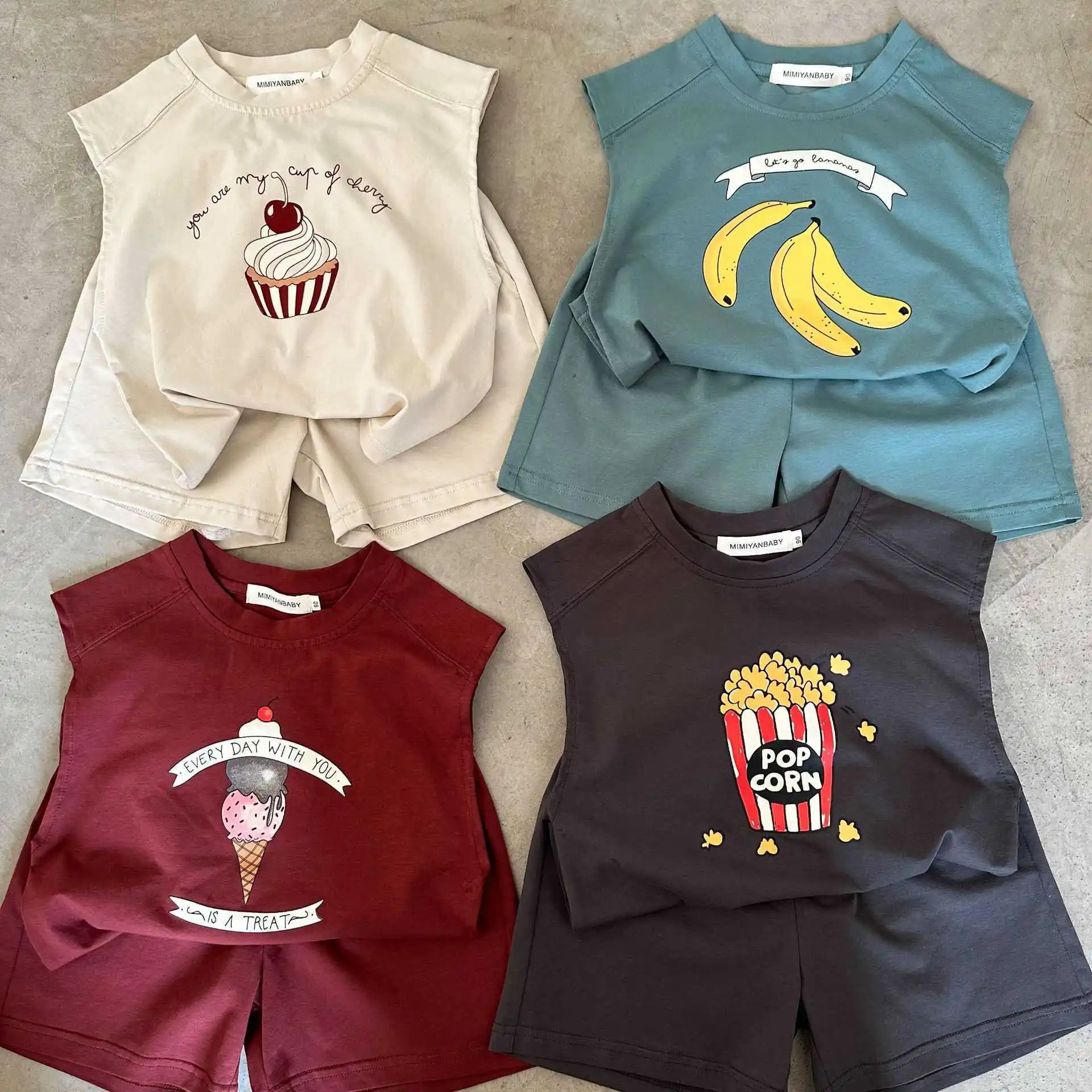 

Boys' Short Sleeved T-shirt Set 2025 New Cotton Baby Summer Clothes Half Sleeved Children's Sets Children's Clothing