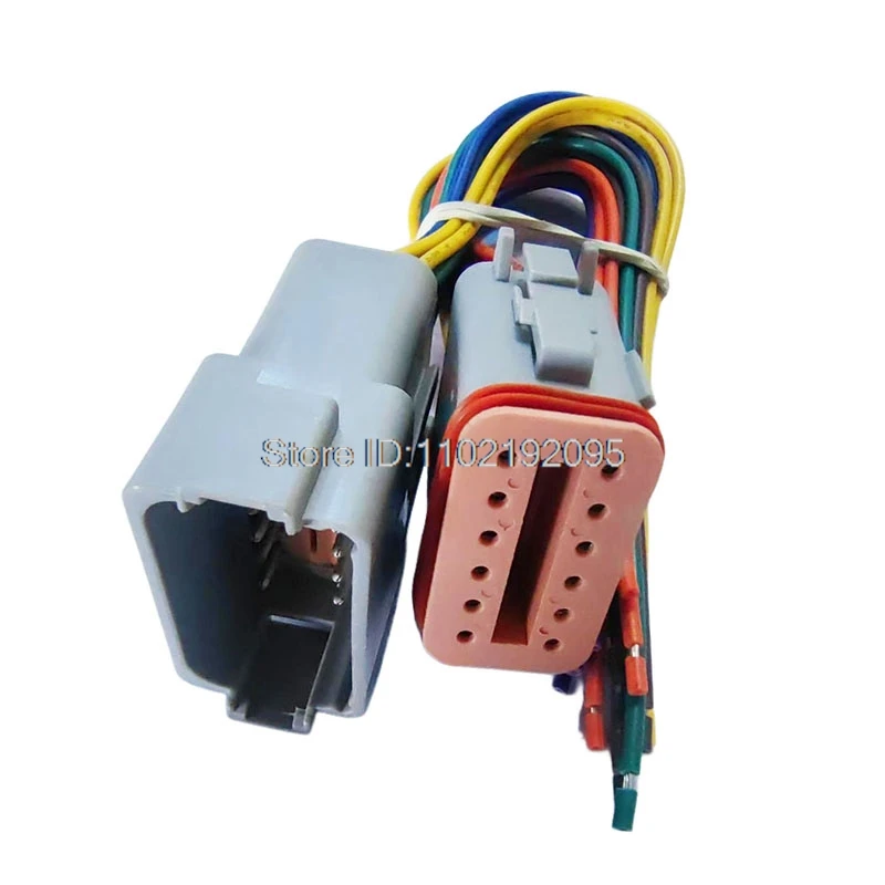 20CM DT06-12SA DT06-3S DT04-3P DT06-4S DT06-6S DT04-12PA DT04-2P Waterproof Electrical Cable Assemblies plug Kit WIRE HARNESS