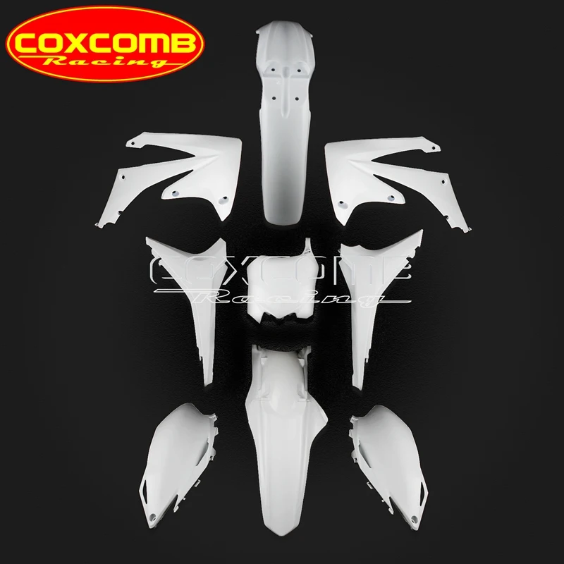 Full Set Plastic Complete Fairing Kit Bodywork For Honda CRF250R CRF450R CRF 250 450 Fender Mudguard Side Panel Shroud Cover