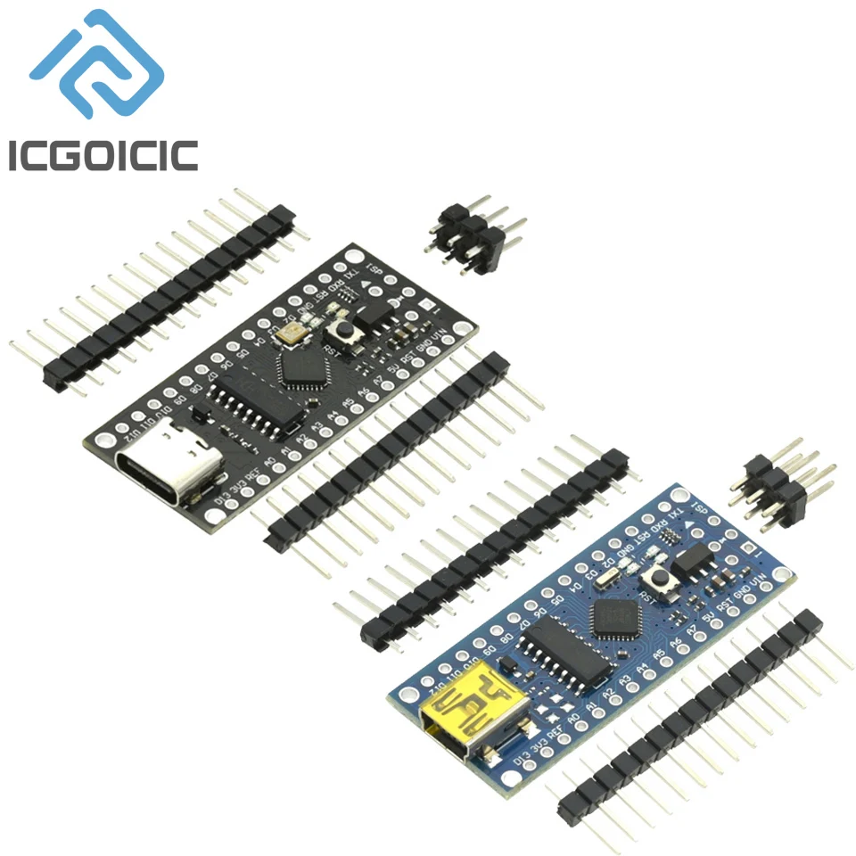 Nano V3 Atmega328P MCU Core Board Welding Development Board Improved Version Module For Arduino