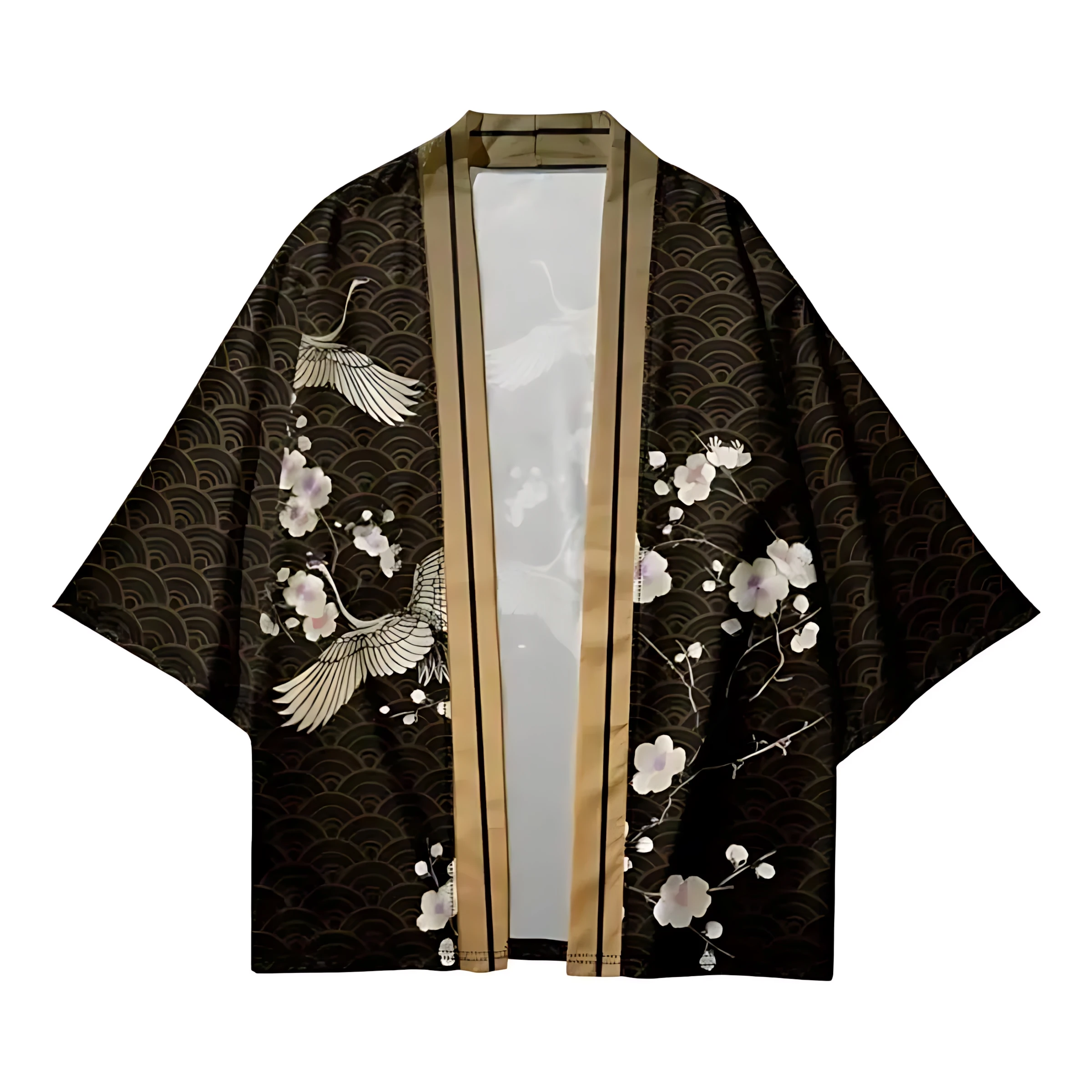 2026 Summer Men's Kimono 3D Printed Pattern Breathable Lightweight Casual Fashion Outdoor Men's Clothing