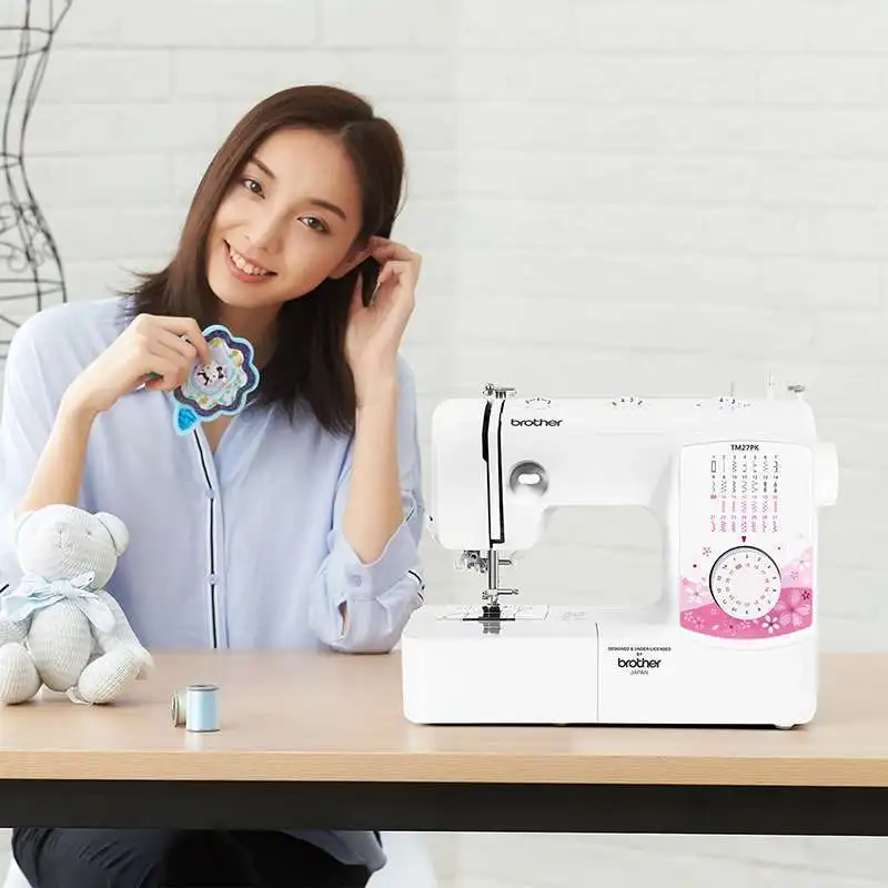 Sewing machine electric household eating thick clothes car desktop multi-function with locking edge