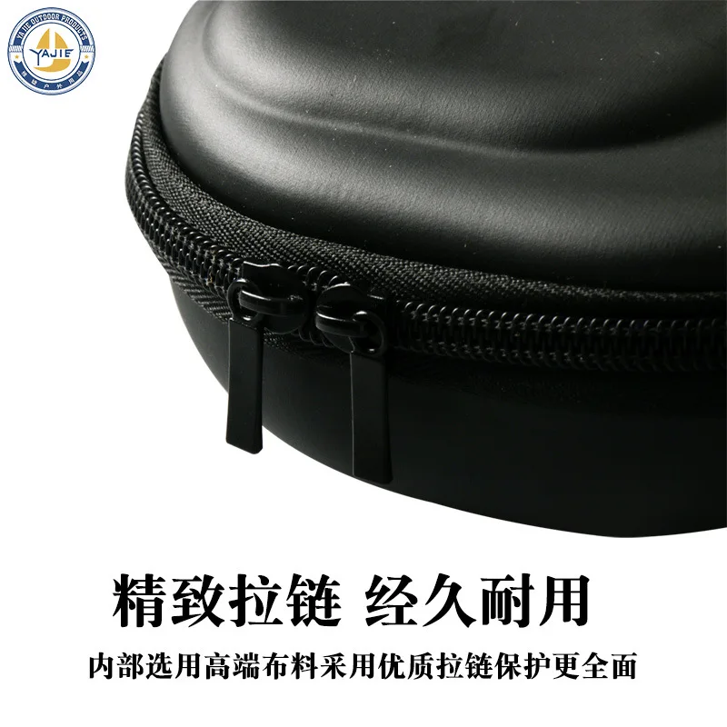 Bolsa de armazenamento para barco de pesca, bolsa de equipamento de grande capacidade com casca dura