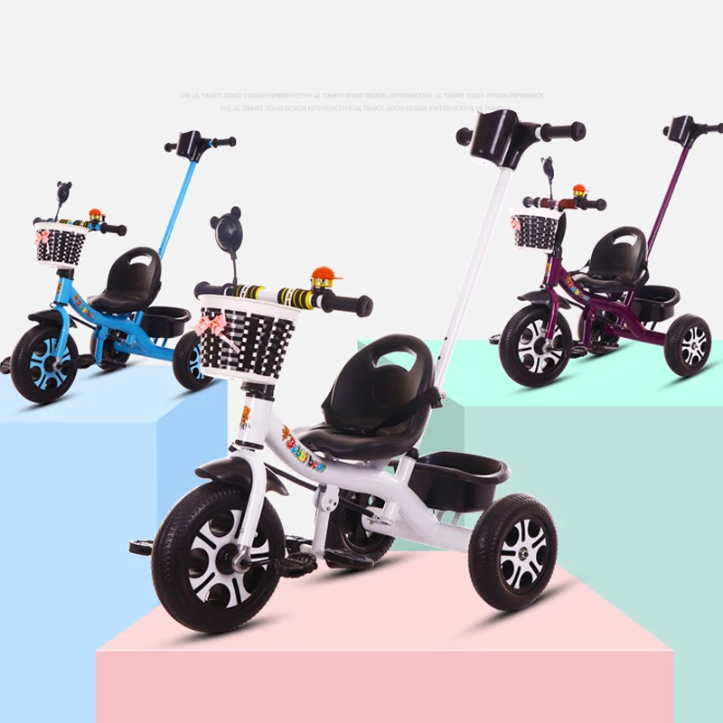 Multi-function Children's Tricycle Three Wheel Baby Stroller Foldable Balance Bike Ride On Toys 1-6 Years Bicycle Birthday Gift