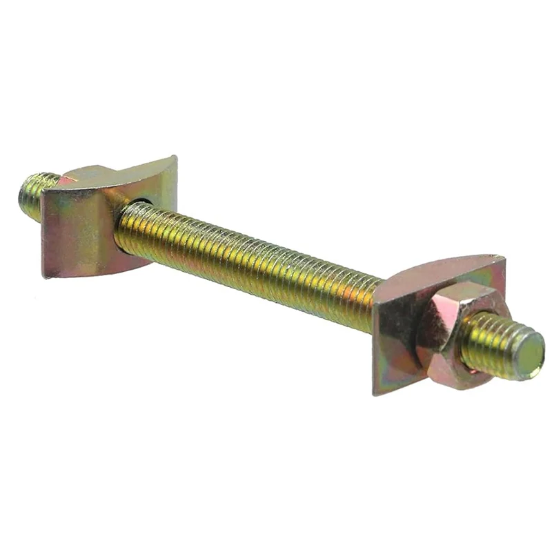 

AT43-10 комплектов болтов для соединителя столешницы, верхние крепежные детали стола, соединительные соединители с висячим болтом, болт с трещоткой и болт на молнии