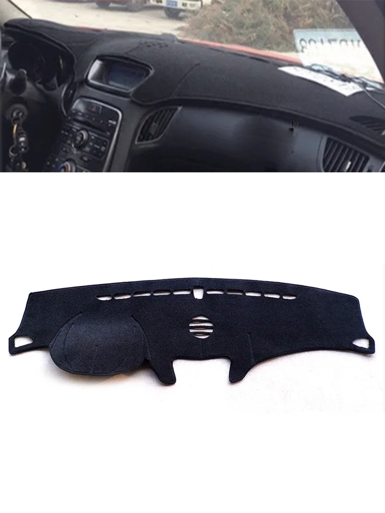 For 2009 Hyundai Genesis Car-Styling Dashmat Dashboard Cover Instrument Panel Insulation Sunscreen Protective Pad Ornaments