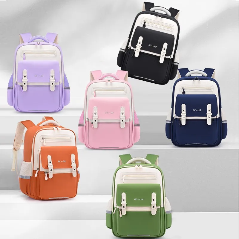 New High Capacity Cloud Backpack With High Quality Boys And Girls Brand Designer Primary School Student Load Reduction Backpack