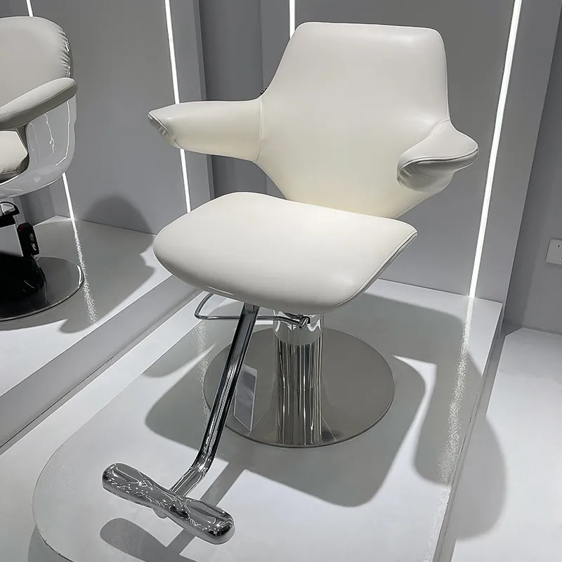 

Internet celebrity trendy shop barber chair hair salon reclining rotating lift hair cutting chair modern simple hair salon chair