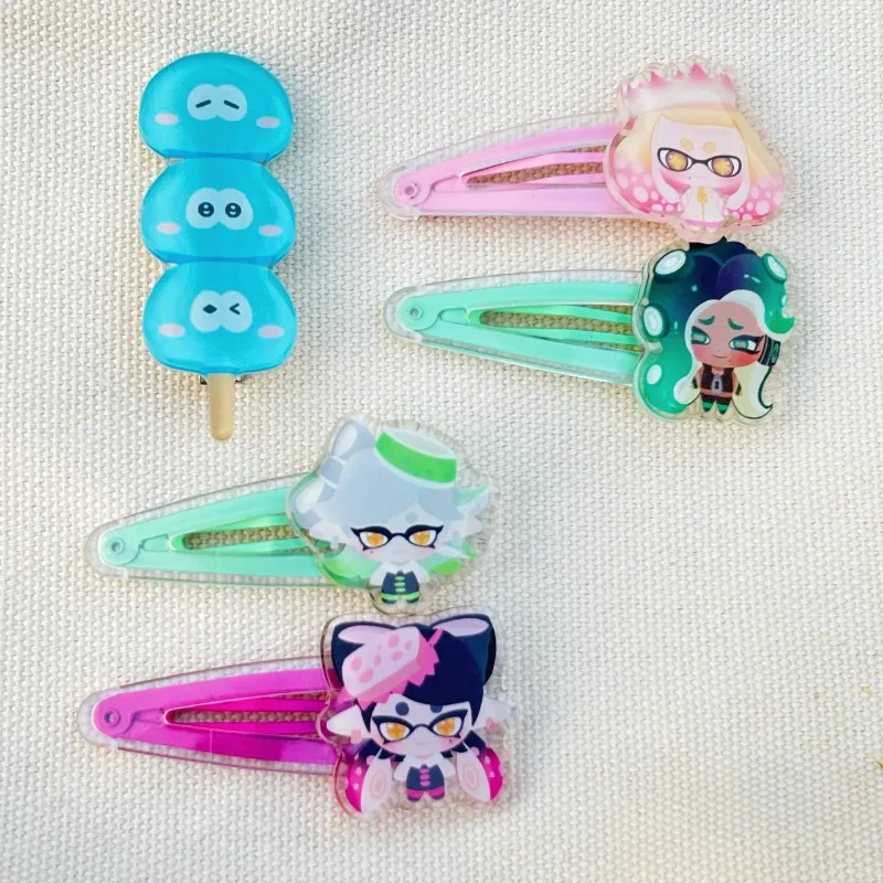 

In Stock There Are Original Fan-made Products Such As Spray Warrior Tide Color Sisters Sisters and Jellyfish Drop Gel Hair Clips