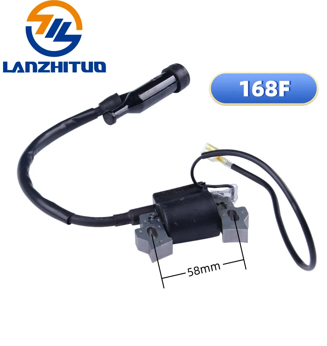 168F 170F Gasoline Generator High Voltage Pack Ignition Coil Spare Part GX200/GX160