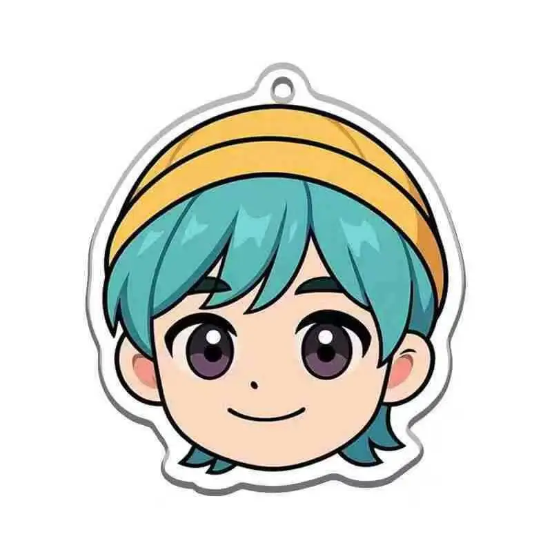 พวงกุญแจอะคริลิคการ์ตูน Kpop Demon Hunters มิรา รูมิ โซอี้ ซาจา บอยส์ ของขวัญยอดนิยมสำหรับแฟนคลับ Huntr-X