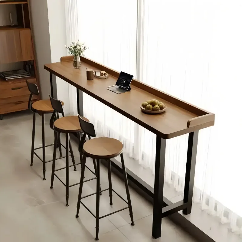 

Folding Bar Table Portable High Counter Cocktail Round Bistro Stool Outdoor Kitchen Camping Picnic Decor Home Bar Table High