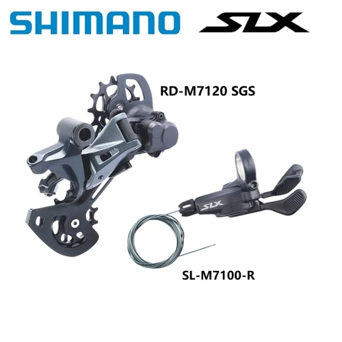 Imagen 2 del producto SHIMANO SLX SL-M7100 derecha RD-M7100 SGS/RD-M7120 SGS 12 velocidades Shifter desviador trasero Original para bicicletas de montaña piezas de conducción