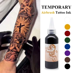 一時的な外観のインク,半永久的な偽のきらめくブラシ100ml,アート,int,メイクアップ,顔料用