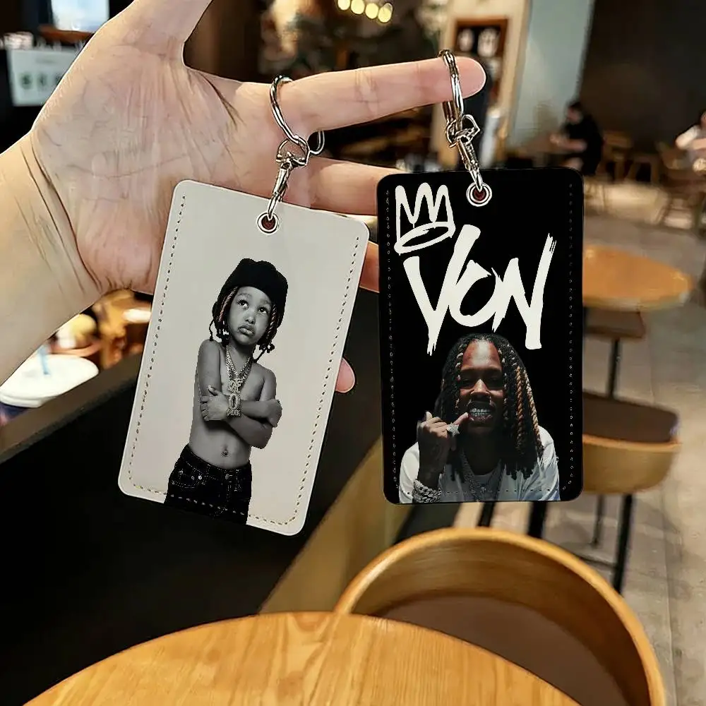 

Чехлы для карт Singer K-King Von-N Grandson: защитные чехлы для студенческих удостоверений, карт доступа в кампус, брелоки (защита от потери)