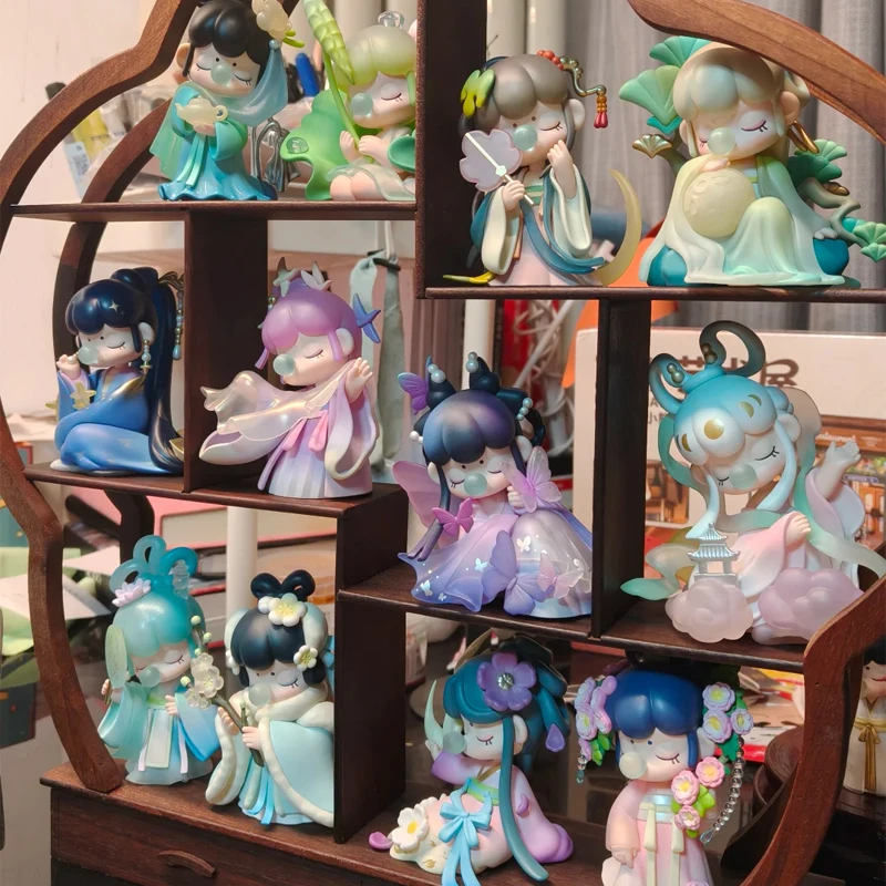 

Lolife Nanci Blind Box – Popular Poetry Painting Series Figurine Handmade Desktop Decoration Birthday & Christmas Gift for Girls
