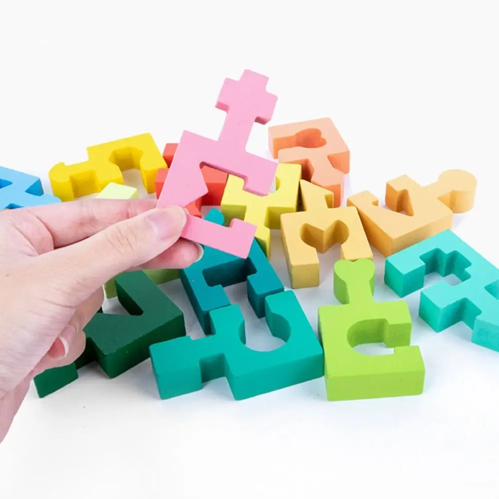 

Wooden Three-dimensional Puzzle Boards Logical Thinking Space Training Geometric Shape Matching Puzzle Jigsaw Colorful