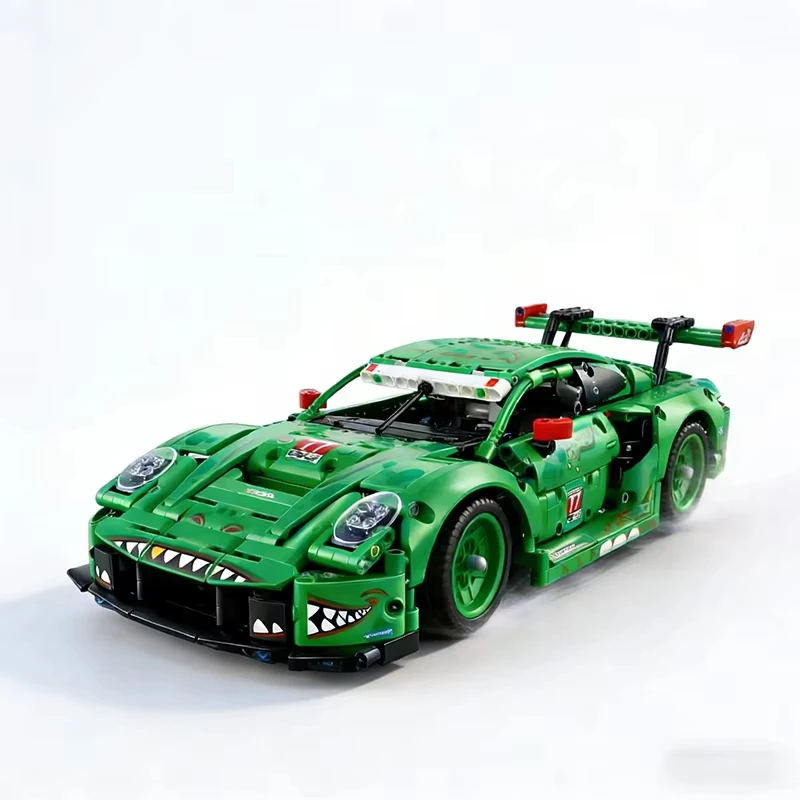 2026 Hot-Selling Sportwagen Bouwstenen Assemblage Racemodel Cadeau Kinderspeelgoed Jongens Kerst Verjaardag Cadeau