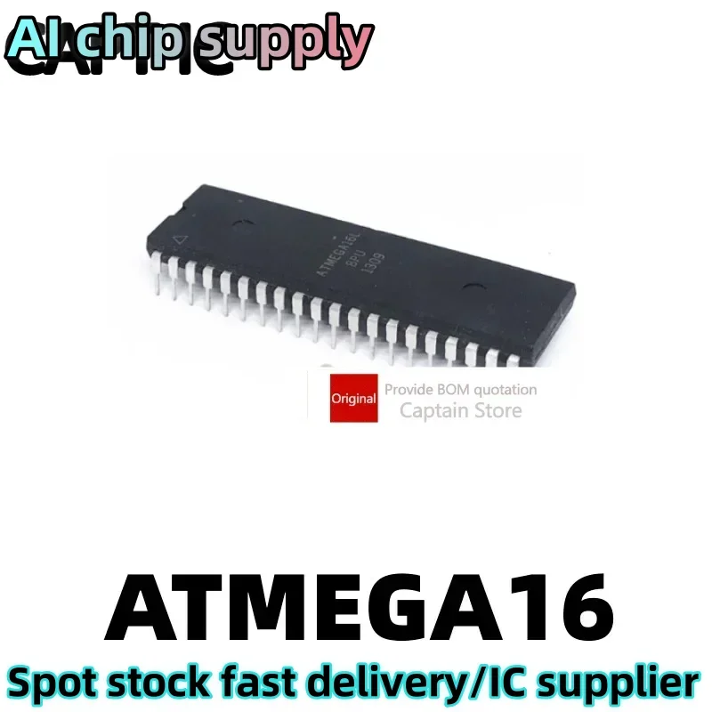 5PCS ATMEGA16L-8PU DIP40 ATMEGA16L-8PI ATMEGA16-16PU
