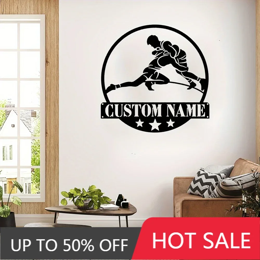 

Simple Ironwork Personalized Engraved Accounting Metal Wall Decor Modern Office Sign Calculator Books Design Gift For Accountant