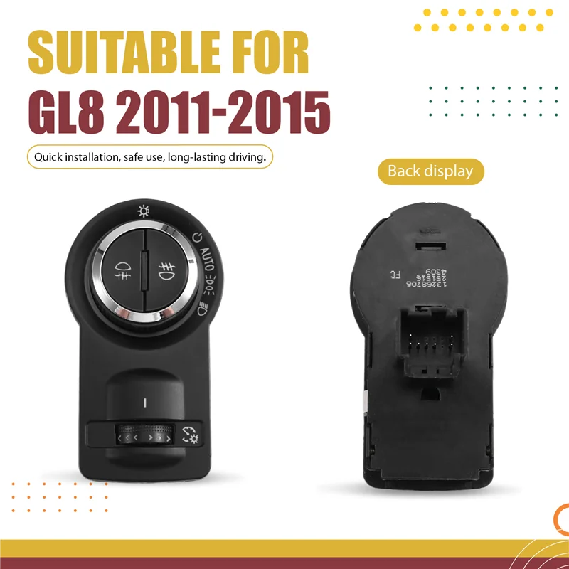 

Fog Light Switch Headlight Switch 13268706 13268707 For Cruze Malibu Opel Mokka Astra Buick GL8 Excelle Regal
