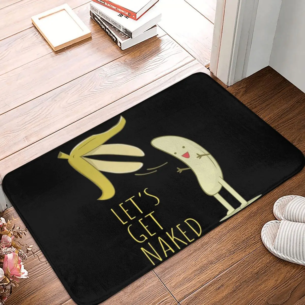 Lets Get Naked Anti-slip Doormat Floor Mat Washable Carpet Rug for Kitchen Entrance Home Bedroom Footpad Mats