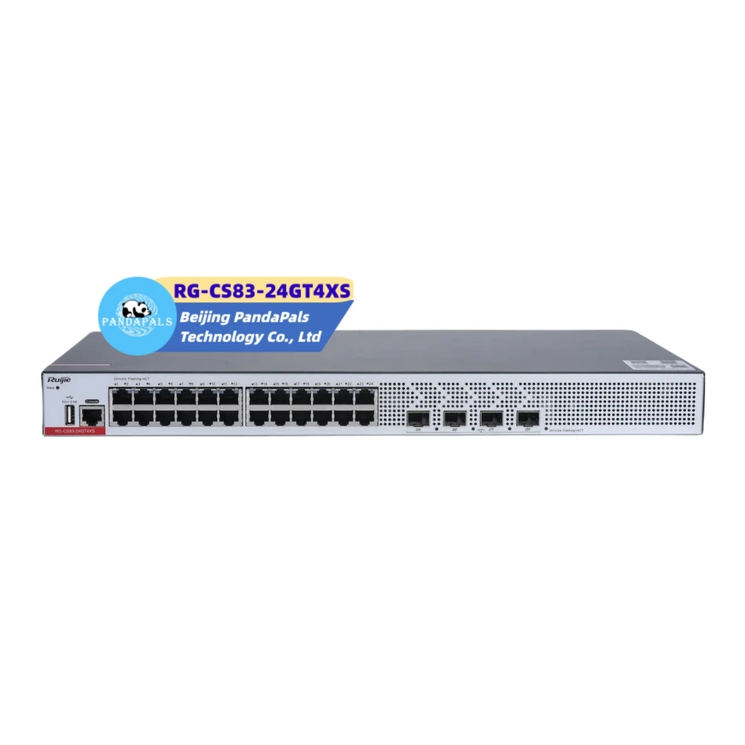 

Original new Ruijie switch reyee RG-CS83-24GT4XS 24 Port Layer 3 Manage ruijie networks poe switch