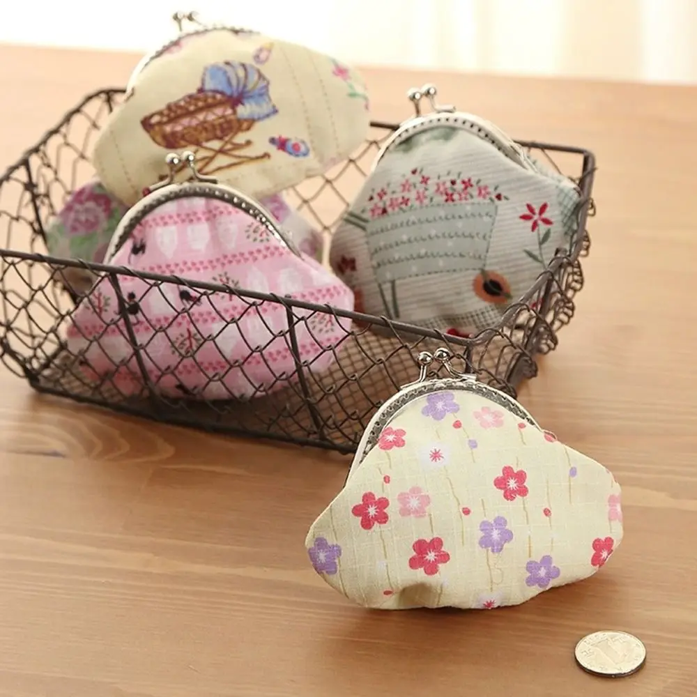 Mini Metal Purse Frame Kiss Clasp Bag Hardware Vintage Bag Kiss Clasp Lock Bag Clasps DIY Craft
