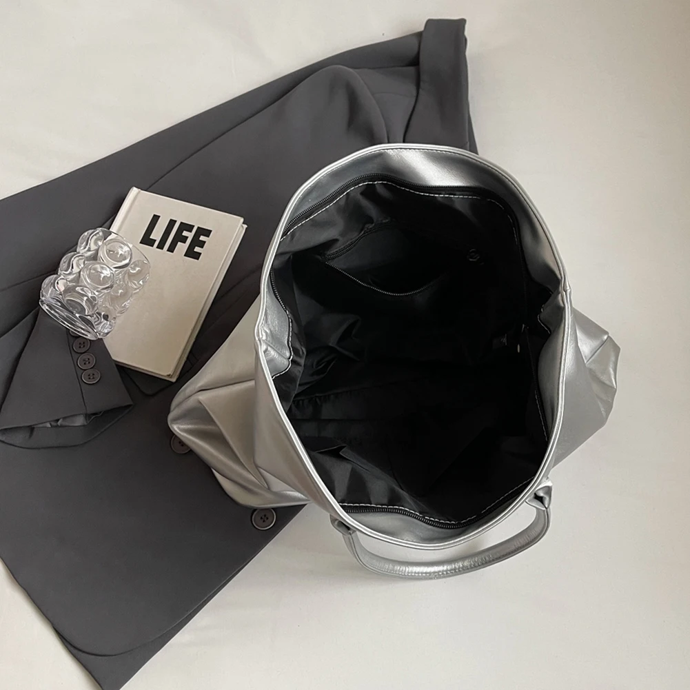 حقيبة كتف من Better Life مصنوعة من جلد البولي يوريثان لعطلة نهاية الأسبوع ذات سعة كبيرة حقيبة يد للمتسوقين كاجوال للنساء والعمل والتسوق والسفر