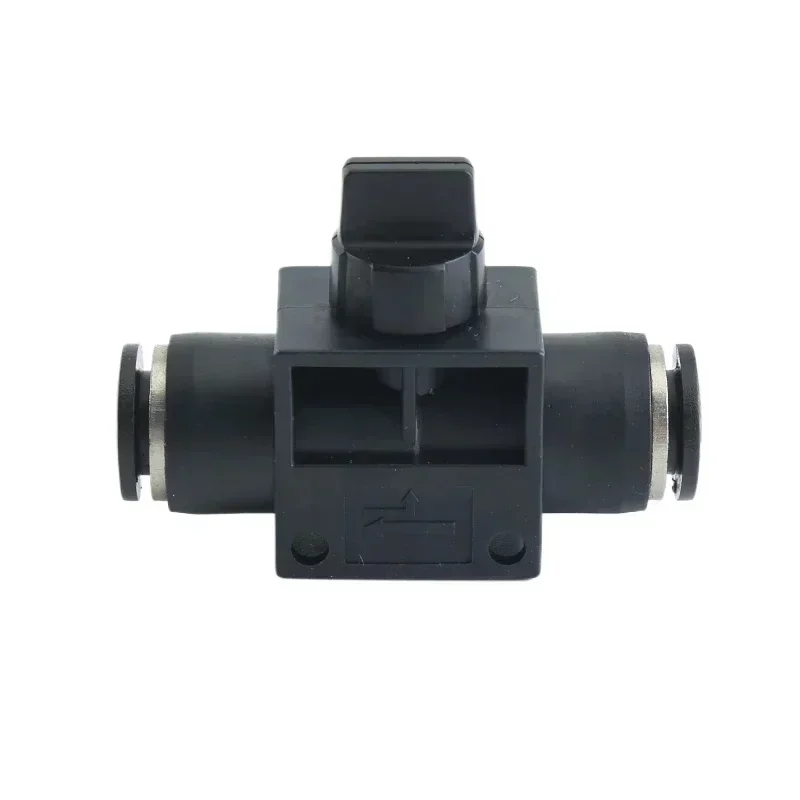 Black Pneumatic Fittings Pipe Connector Tube Air Quick Fittings 3/4/5/6/8/10/12/14/16mm PU PY PK PE PV SA HVFF PZA PM PP