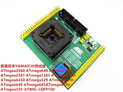 

ATmgea2560 ATmega640 ATmega1280 IC Испытательное сиденье Испытательный стенд Испытательная розетка Сиденье для программирования