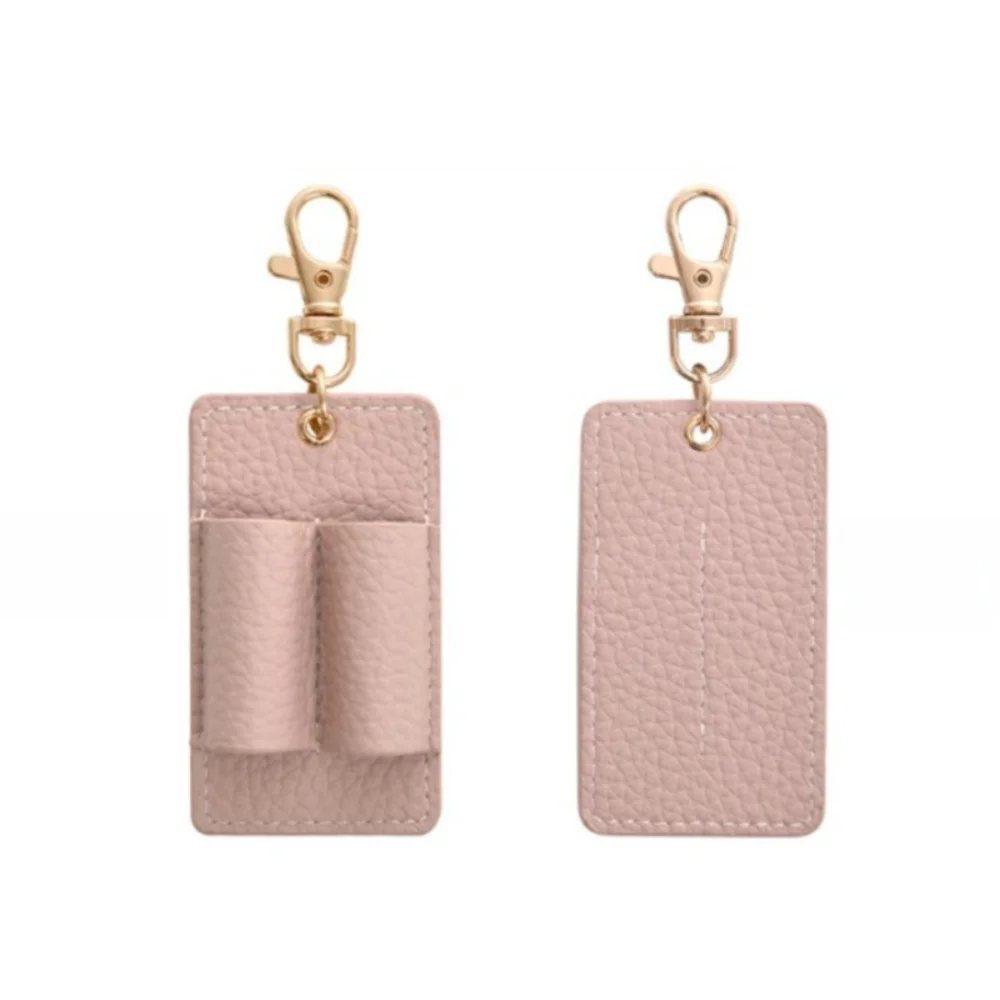 جديد المحمولة بو الحبل أصحاب القلم معلقة توفير المساحة الجلود حقيبة أقلام التصميم الإبداعي القلم اللوازم المكتبية