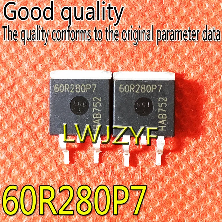 (1pieces) nový  IPB60R280P7ATMA1 60R280P7 TO-263 12A600V tranzistor  MOSFET postit se doprava